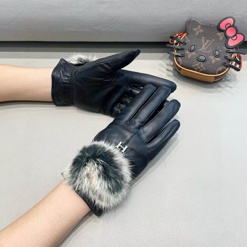 Hermes Gloves M L 122215